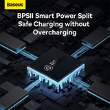 Bộ sạc nhanh 65W Baseus Gan5 Pro Fast Charger 2C+U