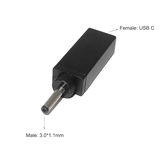 Đầu chuyển USB Type-C sang đầu DC laptop PD 100W phiên bản nhôm đúc