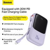 Pin dự phòng Baseus Qpow Pro Digital Display fast Charge Power Bank - Bản quốc tế
