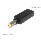 Đầu chuyển USB Type-C sang đầu DC laptop PD 100W phiên bản nhôm đúc