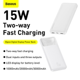 Pin Sạc Dự Phòng Baseus Bipow thế hệ mới 25w 30000mAh max