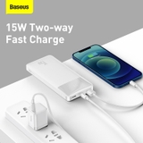 Pin Sạc Dự Phòng Baseus Bipow thế hệ mới 25w 30000mAh max