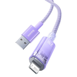 Cáp sạc tự ngắt Baseus Explorer Series USB to iP 2.4A kiểm soát nhiệt thông minh