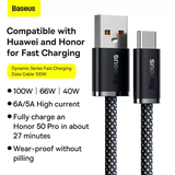 Cáp sạc nhanh 100W Baseus Dynamic Series Fast Charging Data Cable USB to Type-C