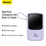 Pin dự phòng Baseus Qpow Pro Digital Display fast Charge Power Bank - Bản quốc tế
