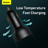 Tẩu sạc nhanh công suất cao Baseus 100w Digital Display Car Charger