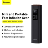 Máy bơm lốp xe thế hệ mới Baseus Super Mini Inflator Pump