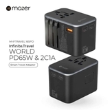 Củ sạc nhanh 65W Mazer infinite world travel GaN PD CHARGER