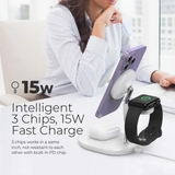 Đế sạc không dây Mazer Infinite Mag.DESK 3in1 Wireless Charging Stand