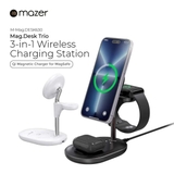 Đế sạc không dây Mazer Infinite Mag.DESK 3in1 Wireless Charging Stand