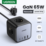 Trạm sạc UGREEN 65W CD268 USB C DigiNest Cube