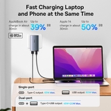 Bộ sạc nhanh 65W Baseus GaN5 Pro Ultra-Slim Fast Charger C+U