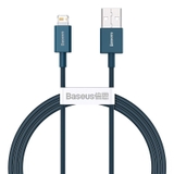 (Đồng giá 49k) Cáp sạc nhanh siêu bền USB to lightning 2.4A Baseus Superior Series