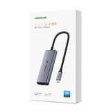 Hub chuyển đổi Ugreen USB-C sang HDMI + 3*USB3.0 hỗ trợ 8K CM500