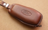 Bao da chìa khóa ô tô Ford Explorer - 4 nút - Dòng da Vachetta