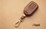Bao da chìa khóa ô tô Honda - 4 nút - Dòng da Vachetta