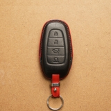 Bao da chìa khóa ô tô Hyundai Santafe, Tucson - 2022 - Dòng da Vachetta mix
