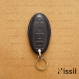 Bao da chìa khóa ô tô Infiniti - Dòng da Vachetta