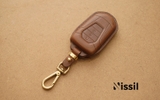 Bao da chìa khóa ô tô Isuzu - Dòng da Vachetta