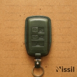 Bao da chìa khóa ô tô Land Rover - M2 - Dòng da Vachetta