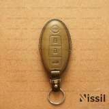 Bao da chìa khóa ô tô Nissan - Dòng da Vachetta