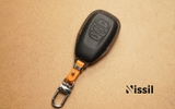 Bao da chìa khoá ô tô Subaru - Dòng da bê Epsom mix