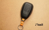 Bao da chìa khoá ô tô Subaru - Dòng da bê Epsom mix
