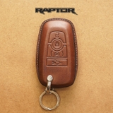 Bao da chìa khóa ô tô Ford F150 Raptor - 4 nút - Dòng da Vachetta