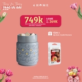 Combo - Mua 1 Đèn khuếch tán hương thơm (Soft Mint / Jasmine) tặng hộp sáp viên Candle Warmer