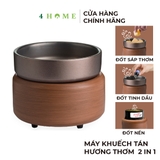 Máy khuếch tán hương thơm 2 trong 1 - Pewter Walnut