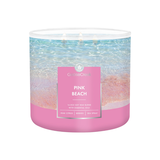 Nến ly 3 bấc sáp đậu nành - Pink Beach