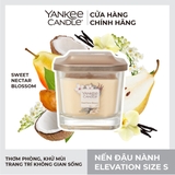 Nến thơm Yankee Candle, Nến ly vuông size S, Mùi Sweet Nectar Blossom