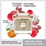 Nến thơm Yankee Candle, Nến ly vuông size S, Mùi Velvet Woods