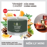 Nến thơm Yankee Candle, Nến ly mini, Mùi Balsam & Cedar