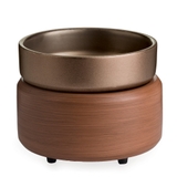 Máy khuếch tán hương thơm 2 trong 1 - Pewter Walnut