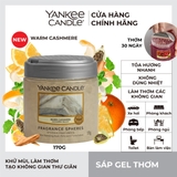 Tinh dầu khuếch tán hương thơm dạng gel Yankee Candle, Sáp gel thơm, Mùi Warm Cashmere