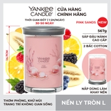 Nến ly tròn sáp đậu nành L - Pink Sands