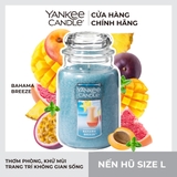 Nến thơm Yankee Candle, Nến hũ size L, Mùi Bahama Breeze