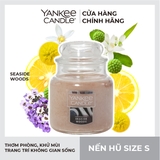 Nến thơm Yankee Candle, Nến hũ size S, Mùi Seaside Woods