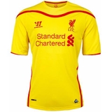 Quần áo  Liverpool sân khách 2014-2015