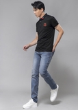 QUẦN JEANS XANH NHẠT XƯỚC FORM SLIM FIT