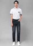 QUẦN JEAN XANH ĐEN MÀI SLIM FIT