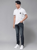 QUẦN JEAN XANH ĐEN MÀI SLIM FIT