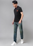 Quần jean xanh mài rêu SLIM FIT