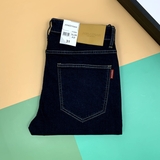 QUẦN JEAN XANH ĐEN TRƠN SLIM FIT