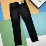 QUẦN JEAN ĐEN MÀI XƯỚC SLIM FIT