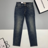 QUẦN JEAN XANH ĐEN MÀI SLIM FIT