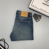 Quần jean xanh mài rêu SLIM FIT