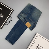 Quần jean xanh mài rêu SLIM FIT