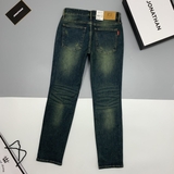 QUẦN JEAN XANH RÊU XƯỚC SLIM FIT